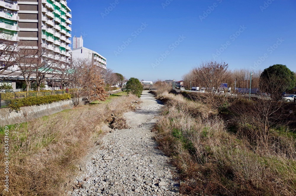 空堀川（東京都東村山）