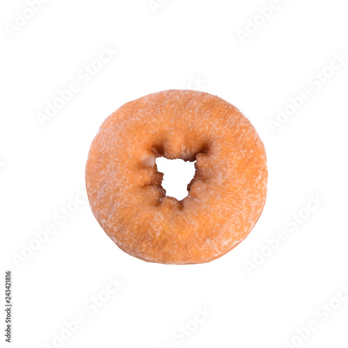 donut or donut with concept on a background.