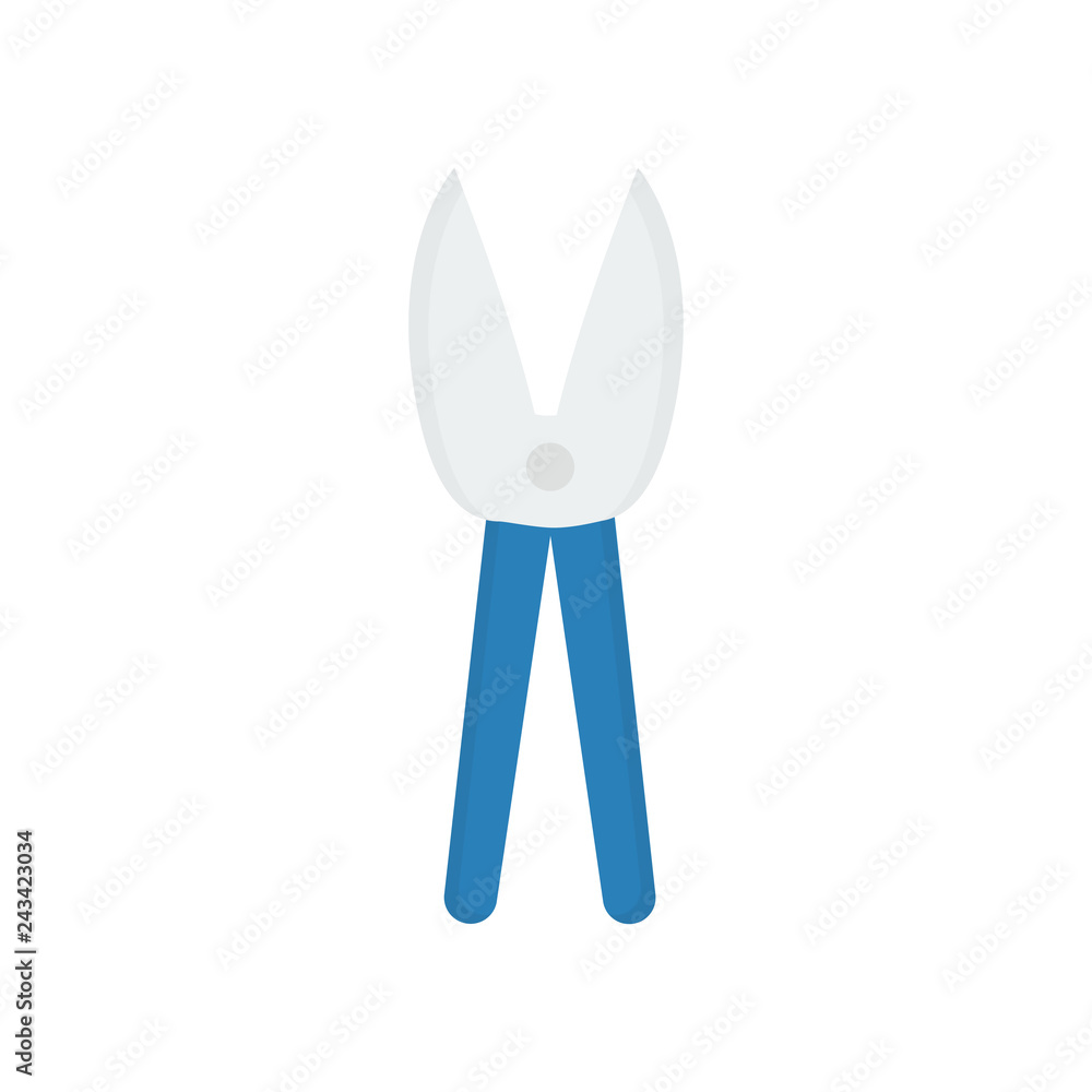 shears icon in flat style isolated vector illustration on white transparent background shears icon in flat style isolated vector illustration on white transparent background