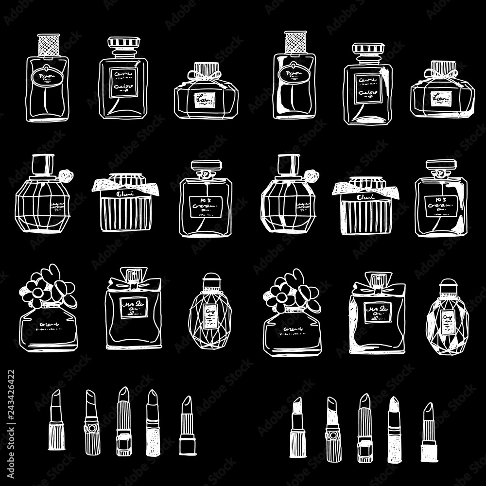 香水と口紅のイラスト Stock ベクター Adobe Stock 香水と口紅のイラスト Stock ベクター Adobe Stock
