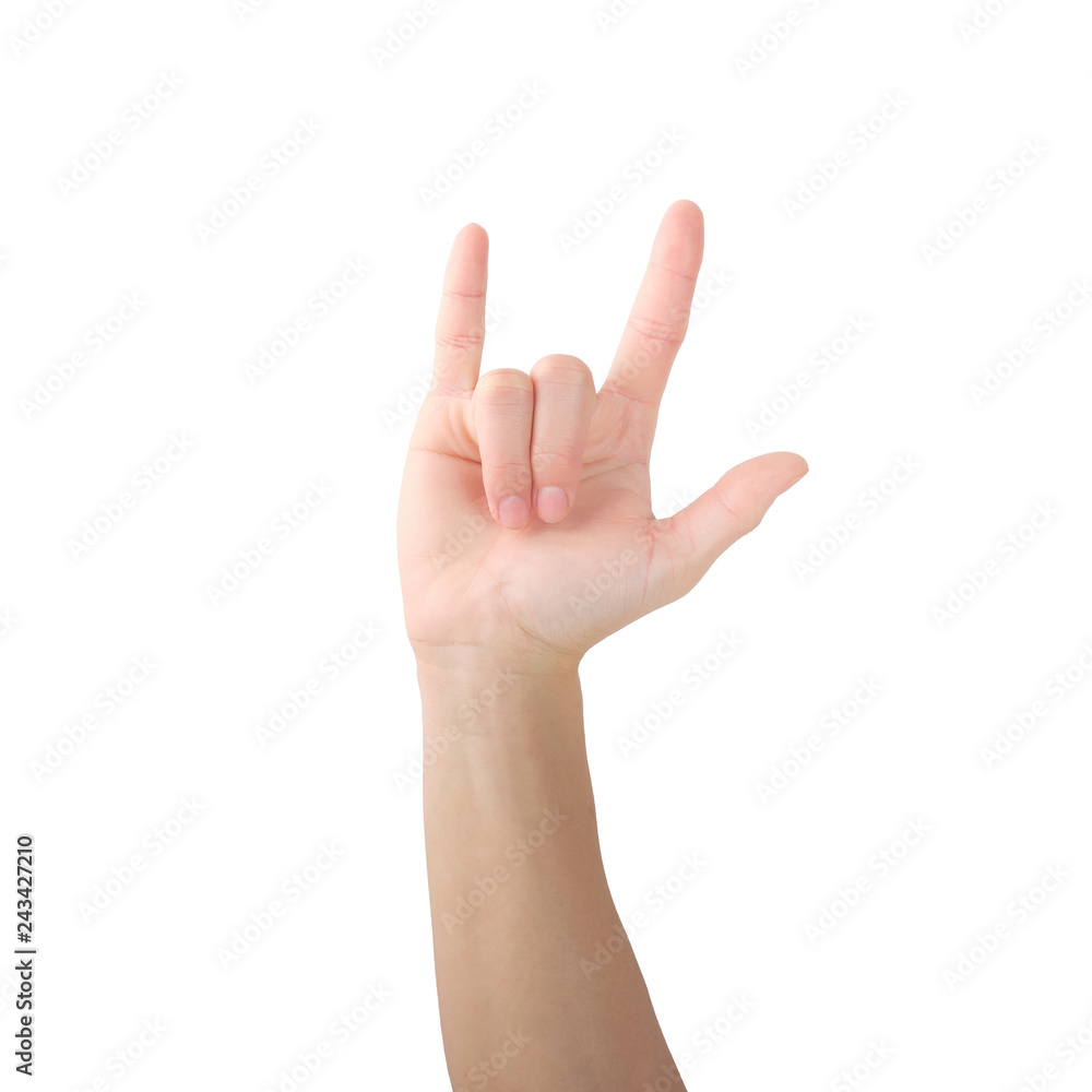 Hands showing signs of love telling with fingers. with clipping path. Hands showing signs of love telling with fingers. with clipping path.