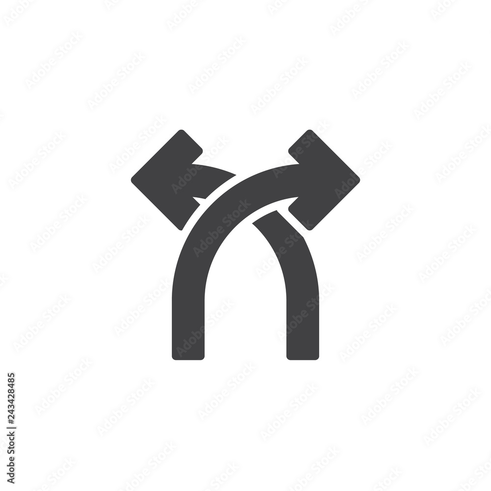 Two crossed arrows vector icon. filled flat sign for mobile concept and web design. 2 side arrows simple solid icon. Symbol, logo illustration. Pixel perfect vector graphics Two crossed arrows vector icon. filled flat sign for mobile concept and web design. 2 side arrows simple solid icon. Symbol, logo illustration. Pixel perfect vector graphics