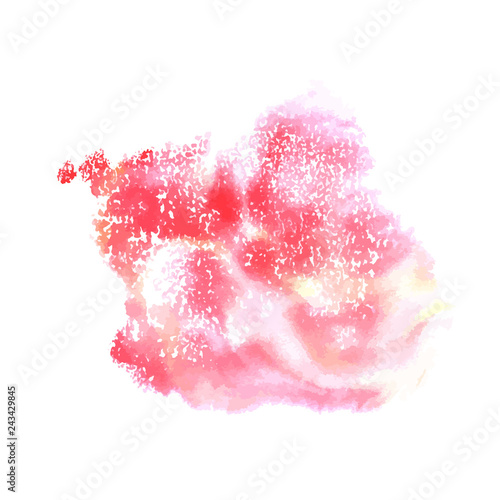 An abstract artistic vibrant pink watercolor background texture, scalable vector graphic with a place for text or logo