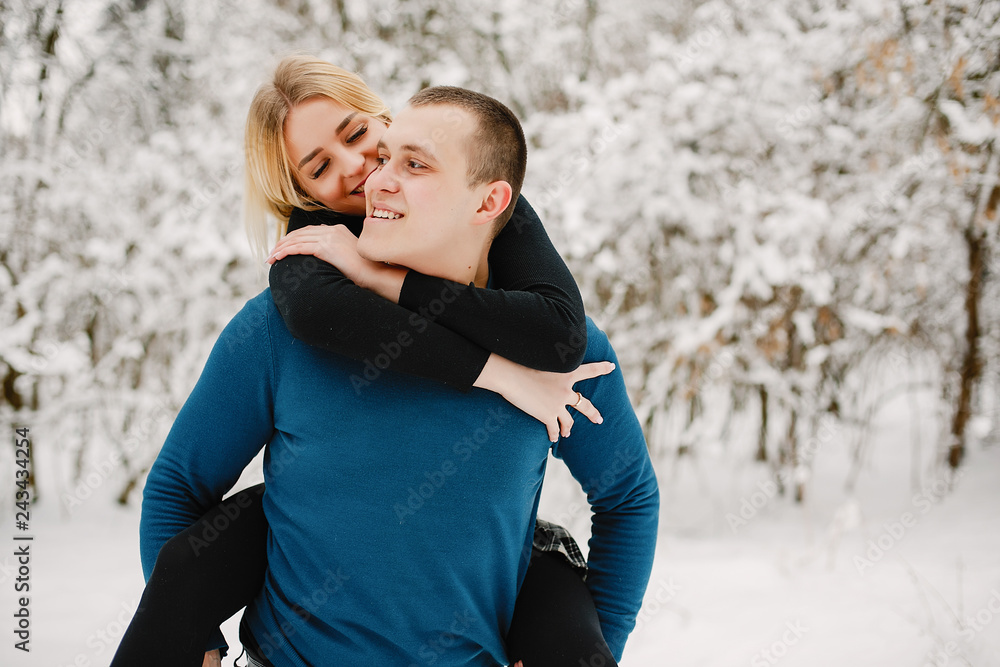 Fototapeta premium lovely couple
