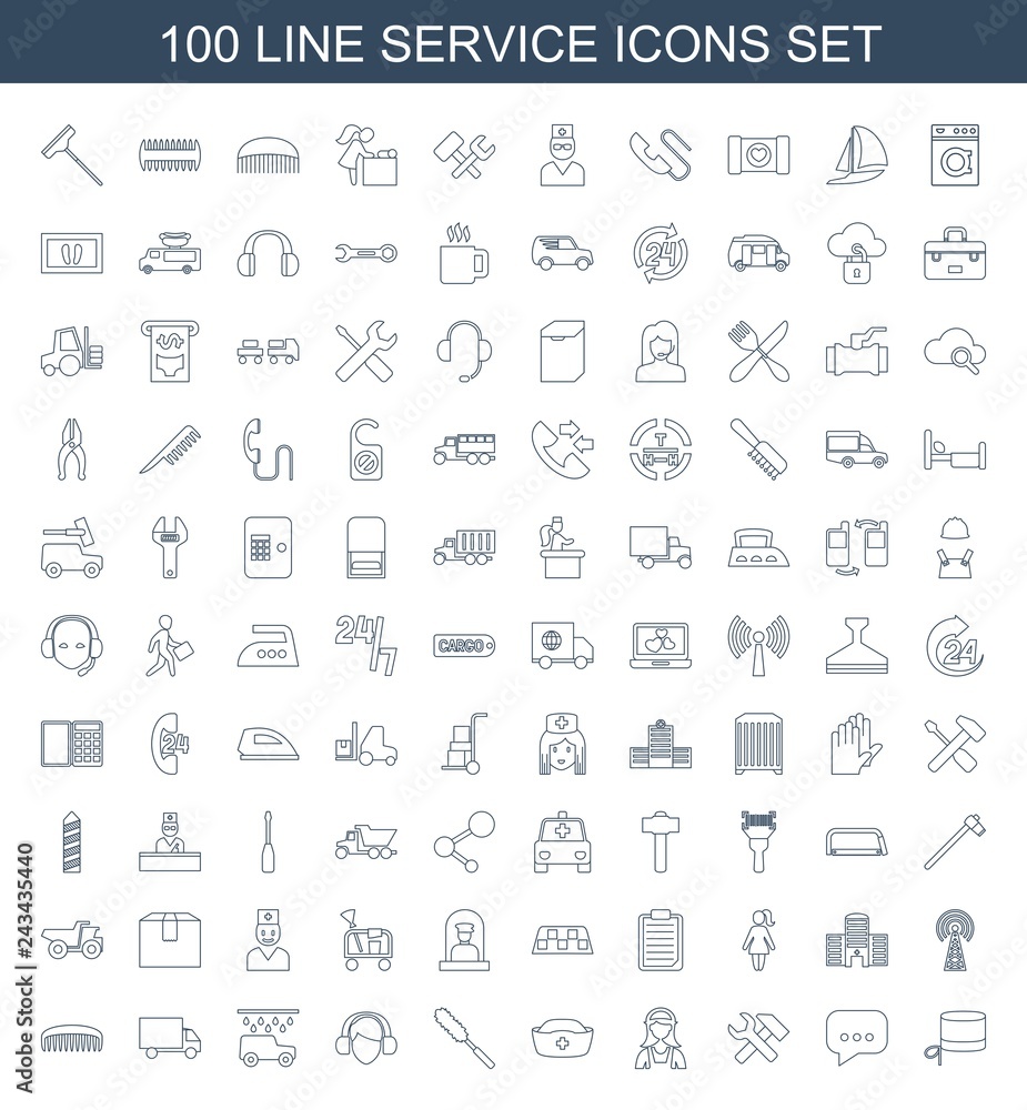 service icons service icons