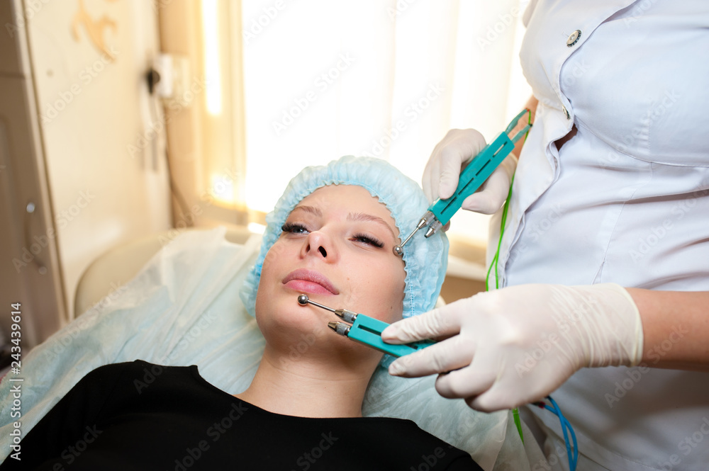 Cosmetology. Hardware treatment by microcurrents. Cosmetology. Hardware treatment by microcurrents.