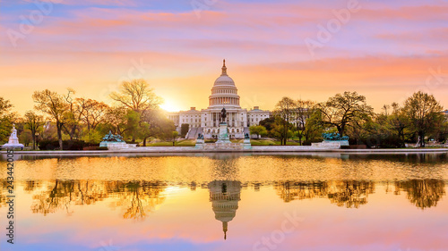 Capitol building in Washington DC photo