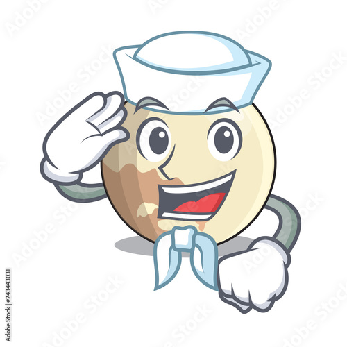 Sailor planet pluto in the cartoon form