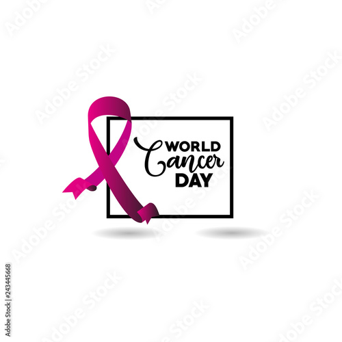 World Cancer Day Vector Template Design Illustration