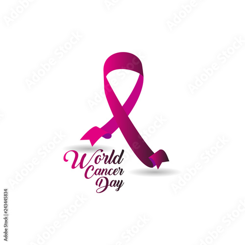 World Cancer Day Vector Template Design Illustration