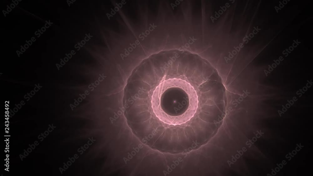Abstract fractal forms morph and oscillate (Loop) Abstract fractal forms morph and oscillate (Loop)