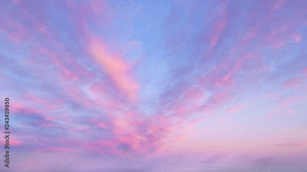 Romantic sky