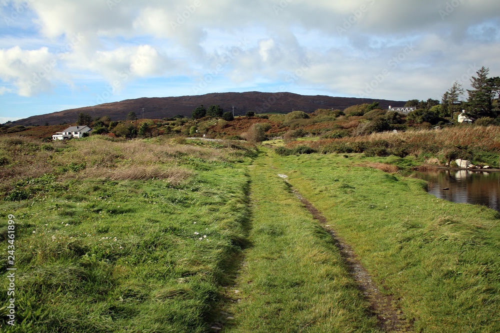 Hill walks over the Sheeps head peninsula West Cork Ireland