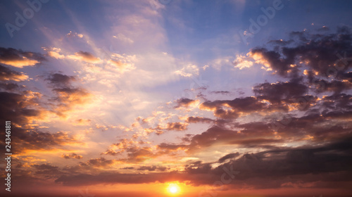 Romantic sky