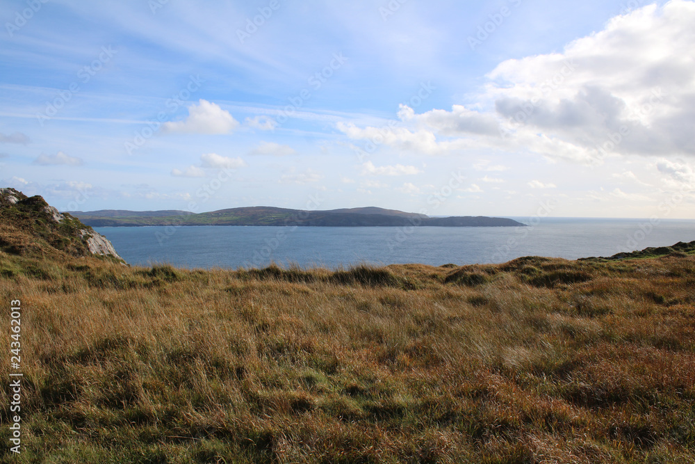 Cliffs overlooking the Atlantic ocean west Cork Ireland Cliffs overlooking the Atlantic ocean west Cork Ireland