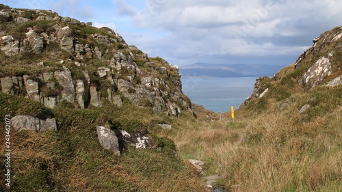 Hill walks over the Sheeps head peninsula West Cork Ireland