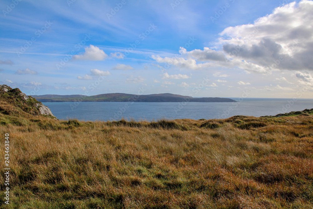 Rolling Green Hills of the Sheeps head Mountain West Cork Ireland Rolling Green Hills of the Sheeps head Mountain West Cork Ireland