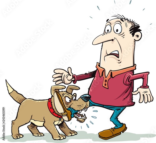 A dog that bites