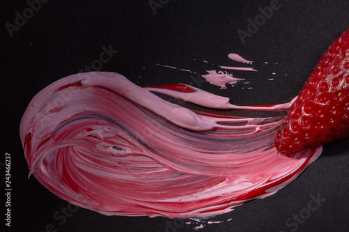 Fragolo tracce di colore
