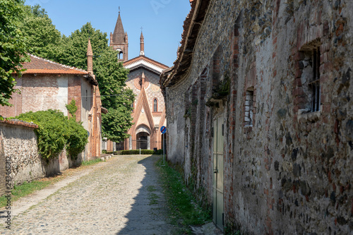 Abbey of Sant Antonio di Ranverso in Piedmont  Italy