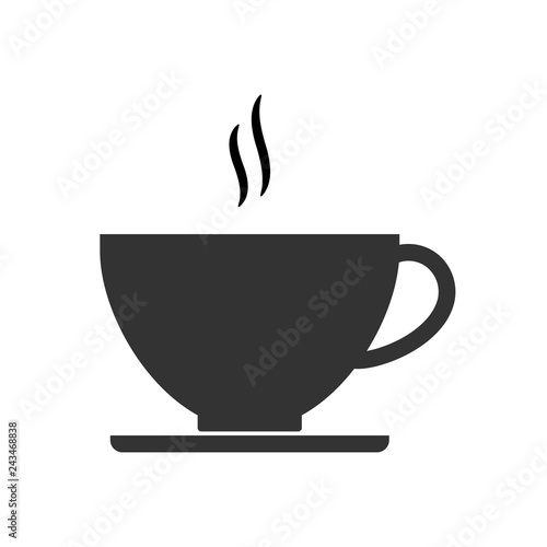 Coffee cup icon. Vector - Vector