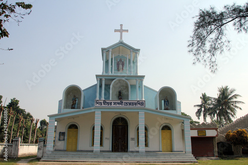 The Catholic Church in Bosonti, West Bengal, India