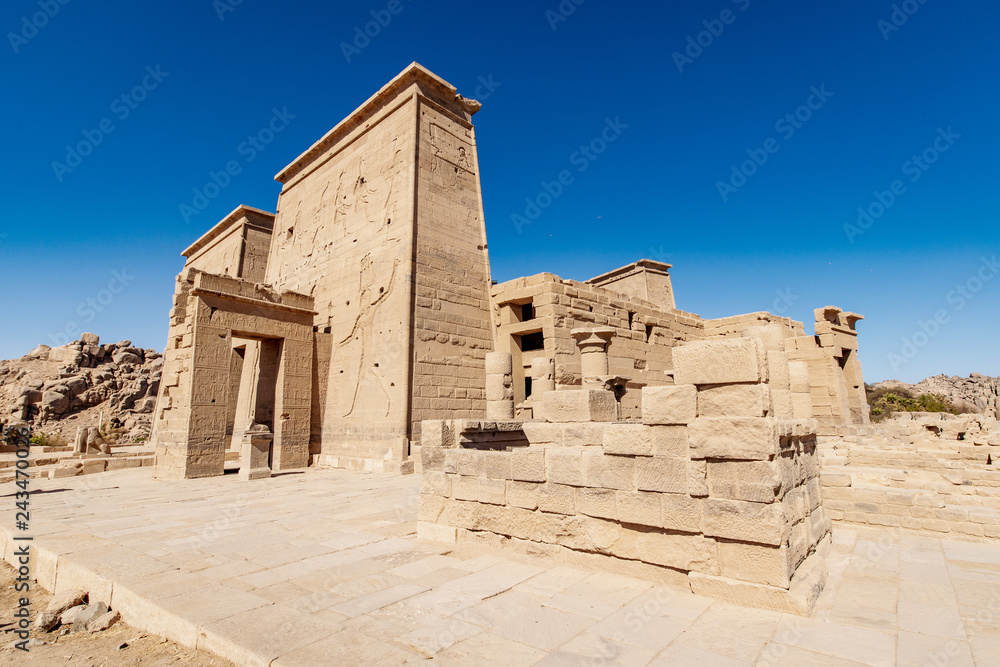 Egyptian heritage Trajan Aswan Temple Philae