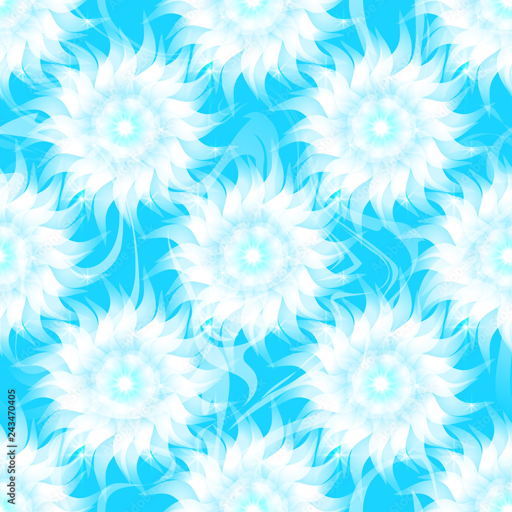Abstract tender flower pattern Abstract tender flower pattern