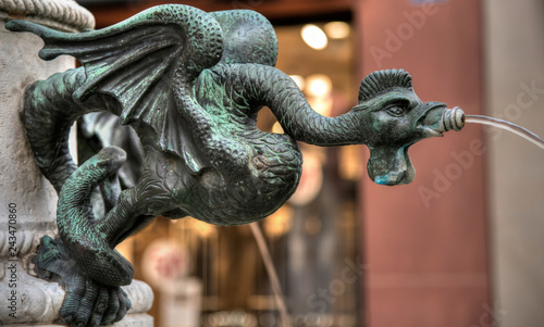 Naklejka Basel's Basilisk