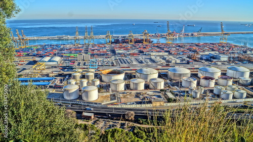 Beautiful panoramas of European cities. Barcelona, ​​Spain