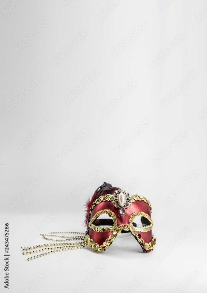 Naklejka premium masquerade ball fantasy mask