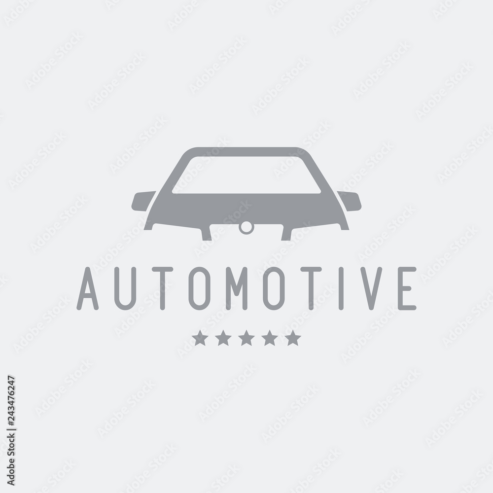 Luxury automotive emblem icon