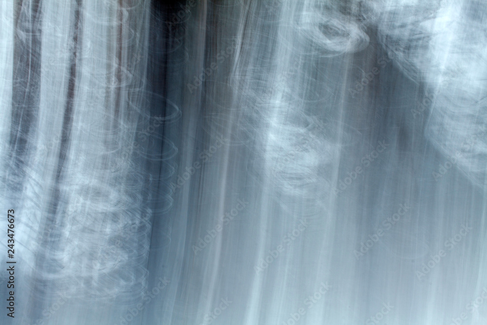 an abstraction of an snowy forest in winter in Siberia an abstraction of an snowy forest in winter in Siberia