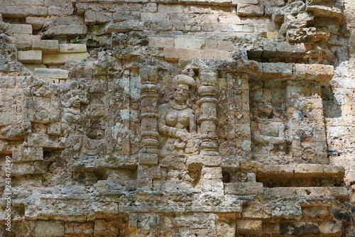 Wallpaper Mural Kampong Thom, Cambodia-January 12, 2019: A ruined temple at Prasat Yeah Puon in Sambor Prei Kuk in Cambodia Torontodigital.ca