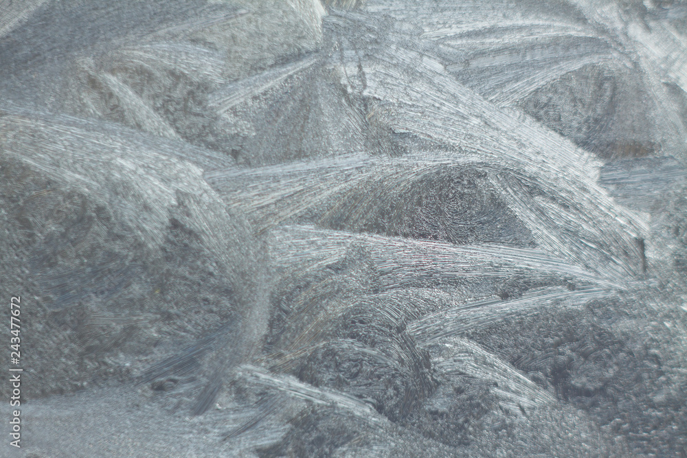 Fototapeta premium frost on the window