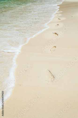 Fototapeta Naklejka Na Ścianę i Meble -  a sand beach on the Koh Racha Yai island in Thailand at the Phuket