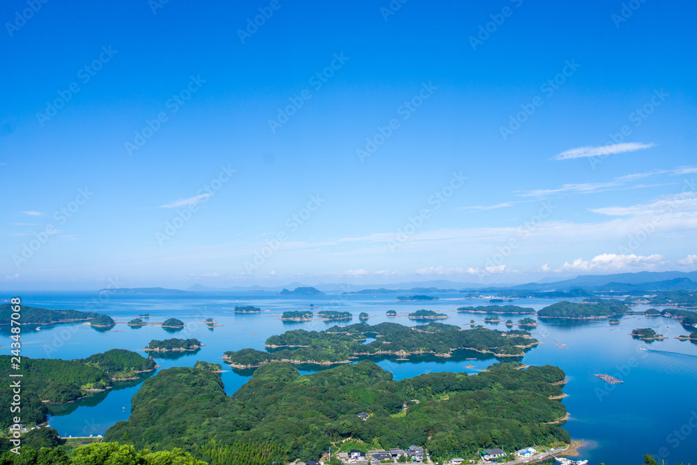 Obraz premium 九十九島 展海峰