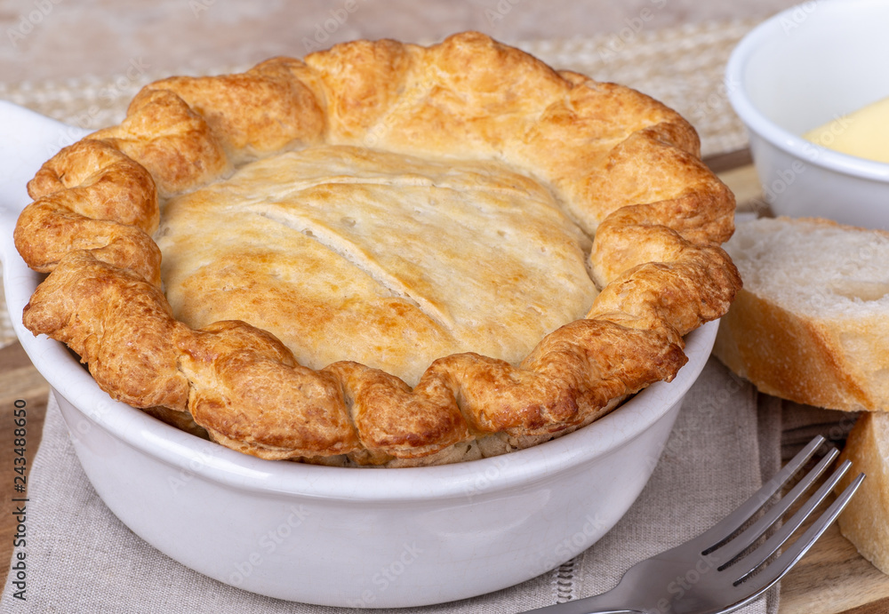Chicken Pot Pie With Golden Crust Chicken Pot Pie With Golden Crust