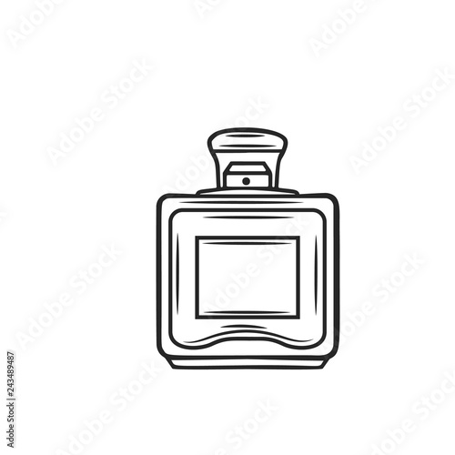 Perfume icon, outline