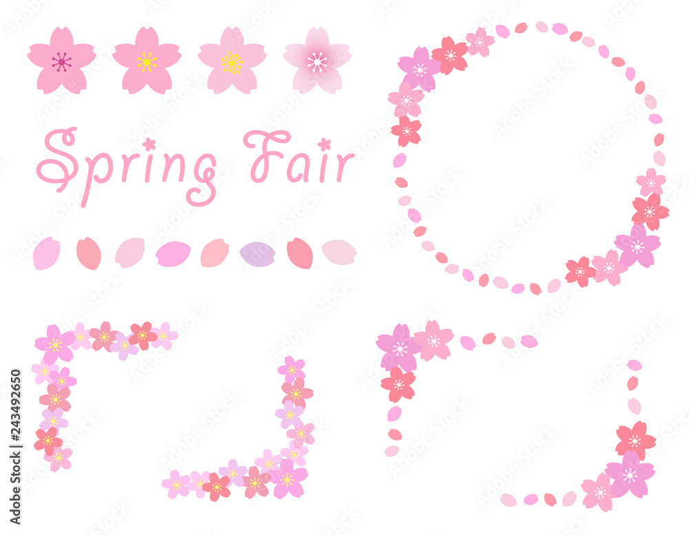 Cherry Blossom Frame Set Cherry Blossom Frame Set