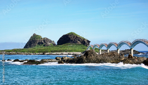 Sanxiantai Dragon Bridge. photo