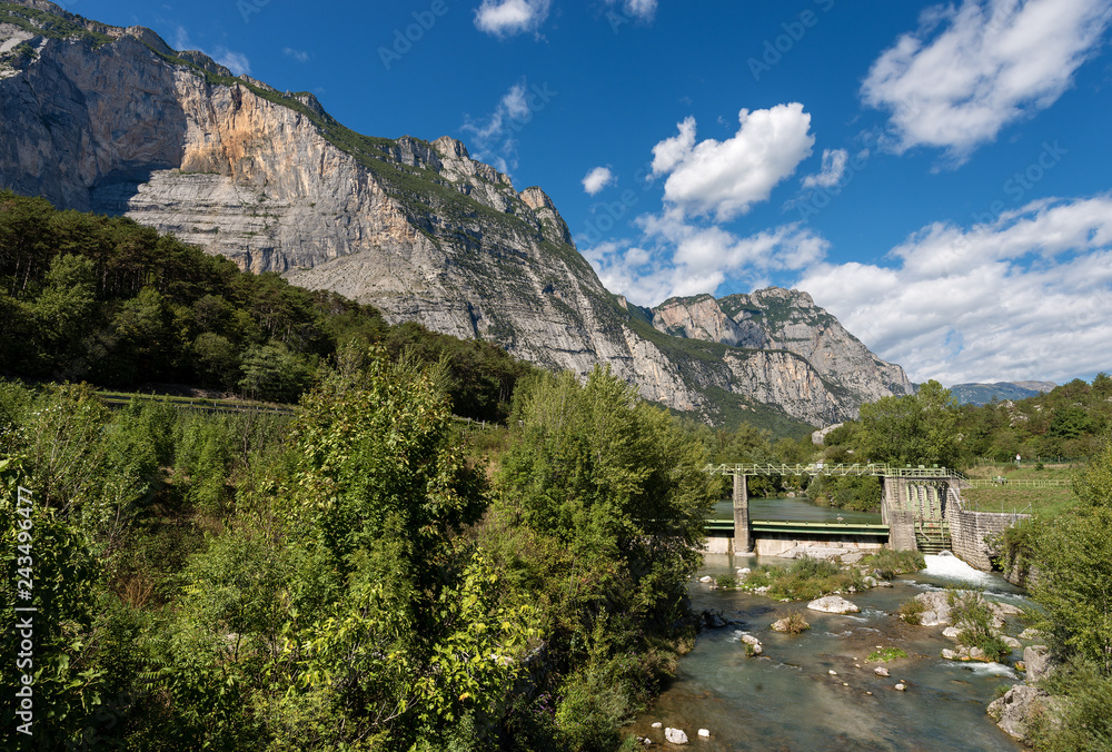 Sarca River - Trentino Alto Adige Italy