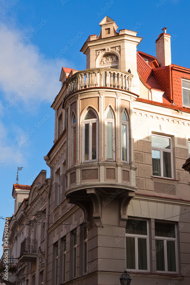 Ornate historic building in Vilnius