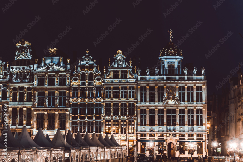 Grand Square (Grand Place) of Brussels, Belgium Europe