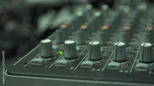 The mixer is the central device in any sound studio. Sooner or later you are going to want to bring all of your materials together to make a piece of music, and for that the mixer is essential. photo