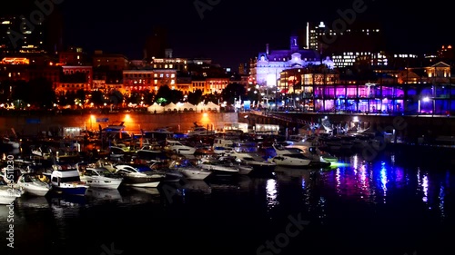 Montreal Old Port Night