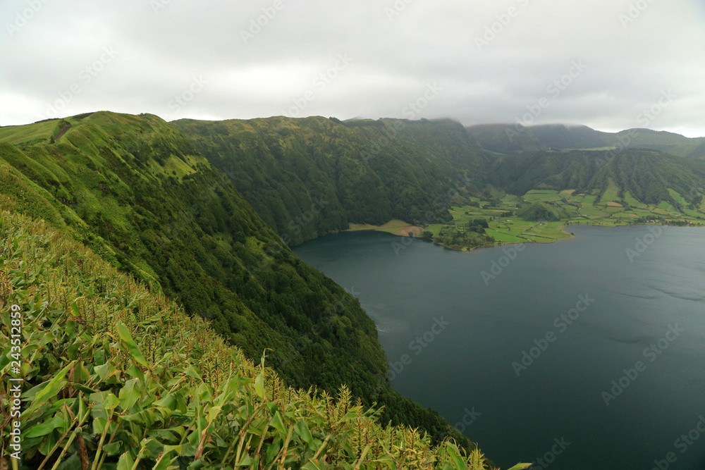 Lagoa das Furnas, Sao Miguel Island, Azores, Portugal