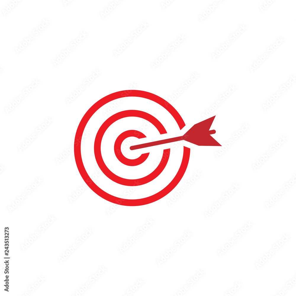 Target icon graphic design template vector Target icon graphic design template vector