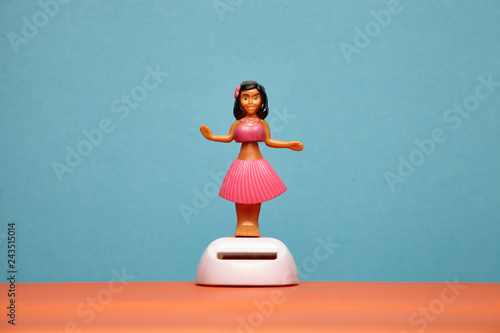 traditional hula dancer souvenir toy