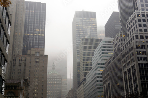 Skyscrapers, modern buildings in New York city © CoolimagesCo